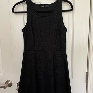 Black Textured Dress